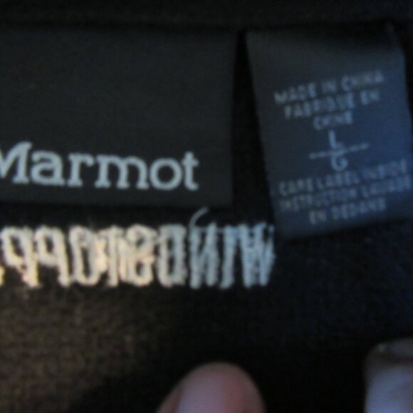 Mens Marmot Outdoors Windstopper Jacket Sz L Brown / Tan - Picture 5 of 6